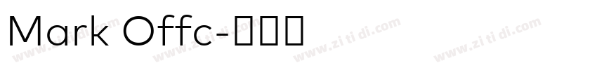Mark Offc字体转换 Mark Offc字体转换